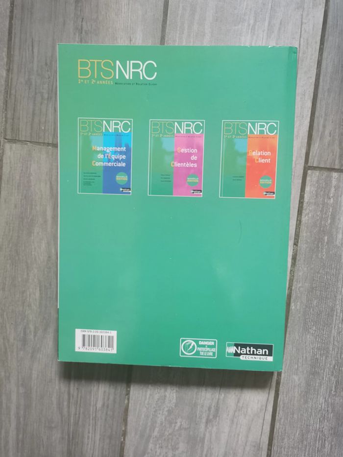 Cahier Gestion de Clientèles BTS 1re et 2e années - photo numéro 8