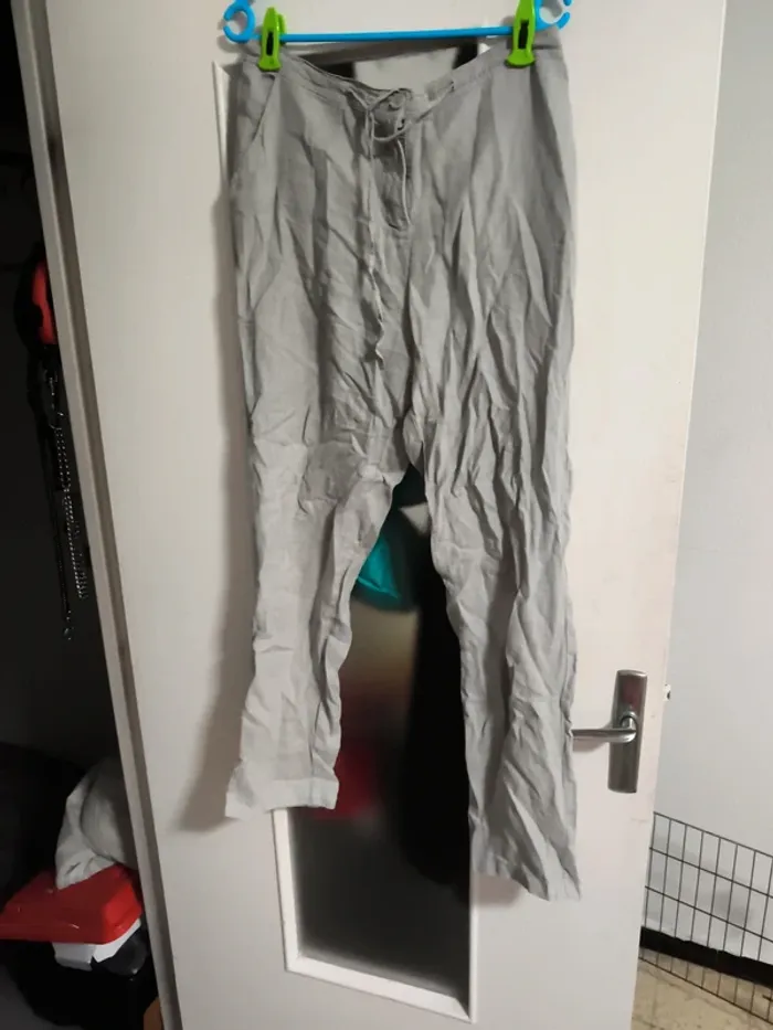 Pantalon lin 42 C2 - photo numéro 2