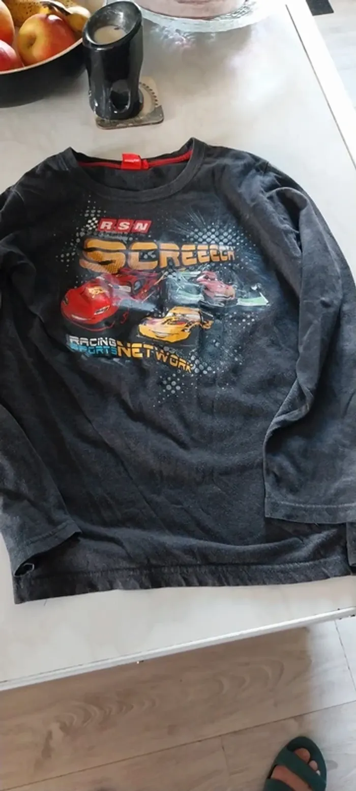 Tee-shirt manches longues 10 ans Cars