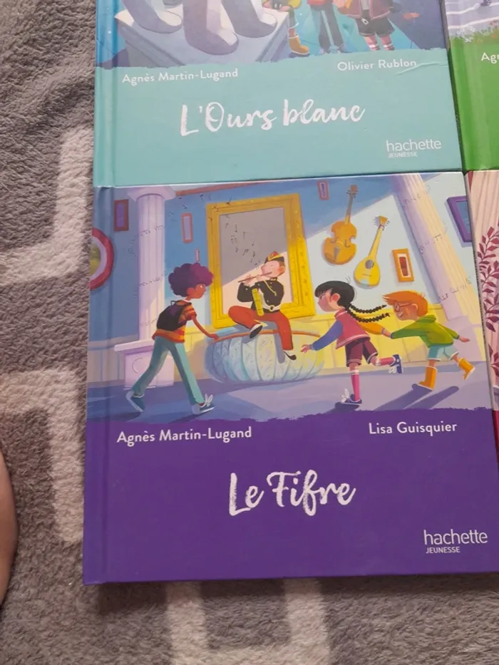 Lot de 4 livres macdo Musée Magique Le fibre l'ours Blanc La femme à l'ombrelle et Le printemps - photo numéro 5