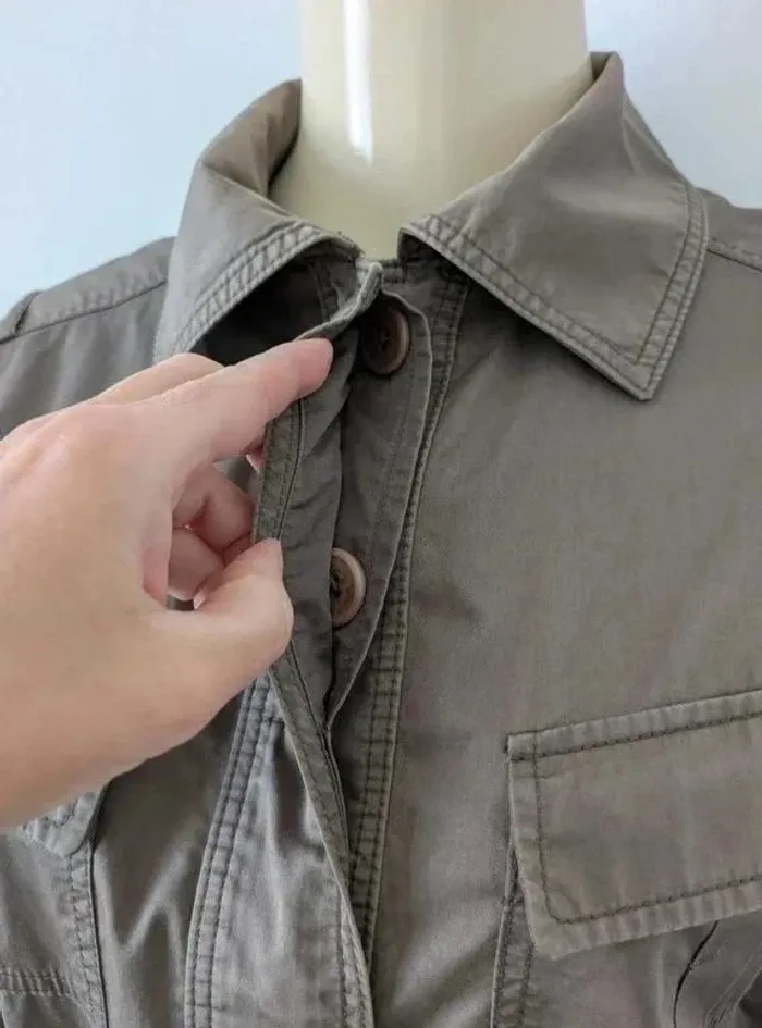 Veste en coton - Comptoir des Cotonniers - taille 40 - photo numéro 3