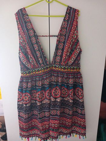 Magnifique robe colorée très légère shein curve 1XL