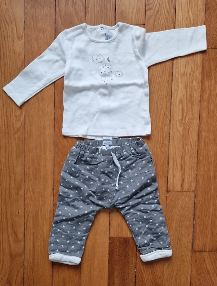 Pyjama 2 pièces mixte Absorba - 9 mois