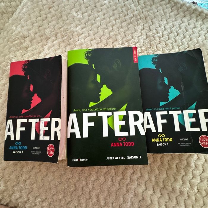 3 Livres Anna Todd