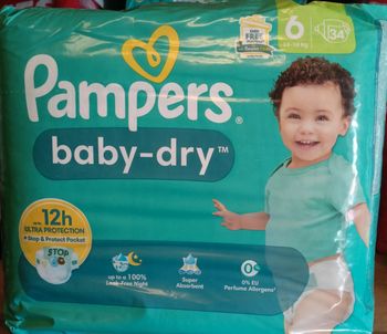 136 couche baby dry taille 6