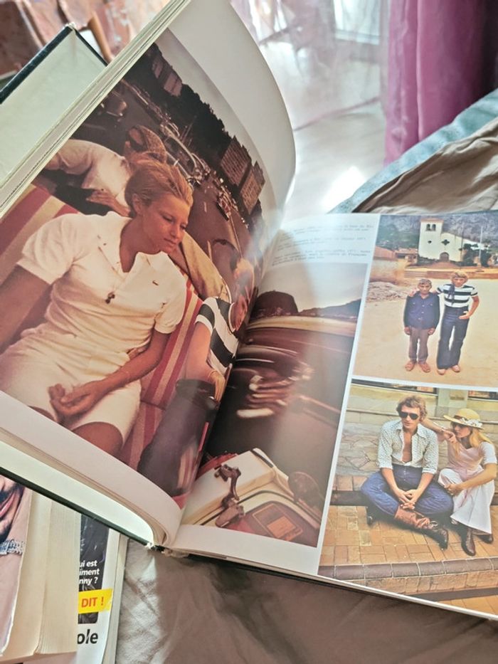Lot 3 livres johnny hallyday - photo numéro 12
