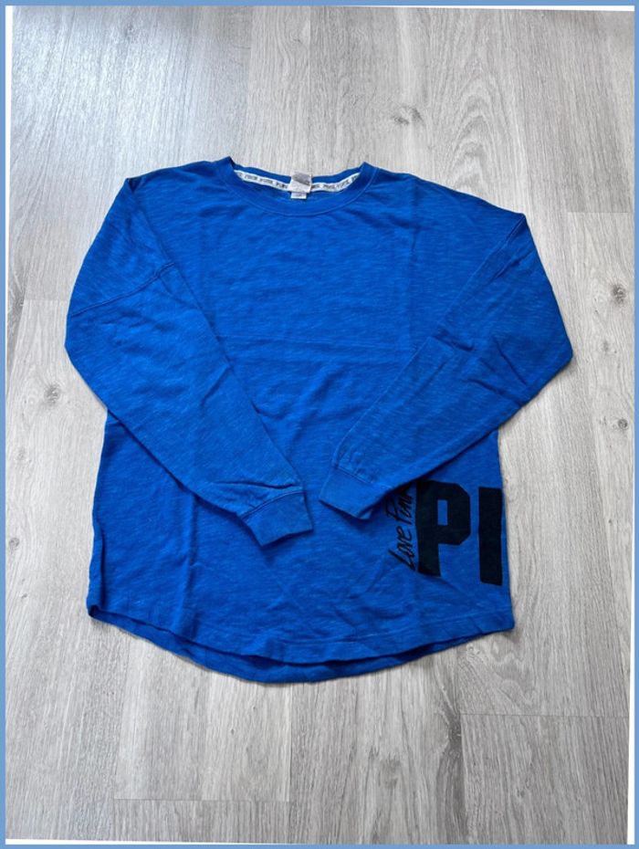 Pull Pink (Victoria’s Secret) Bleu Taille S