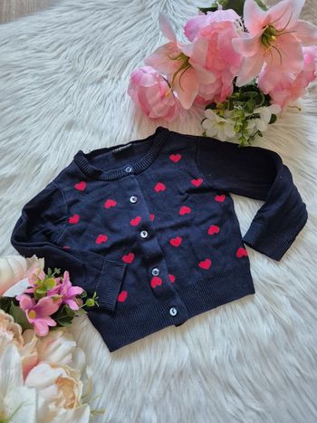 Gilet cœur gemo 18 mois