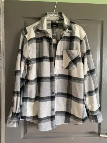 Surchemise épaisse à carreaux Pull & Bear M