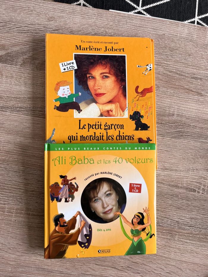 2 livres de Marlène Jobert