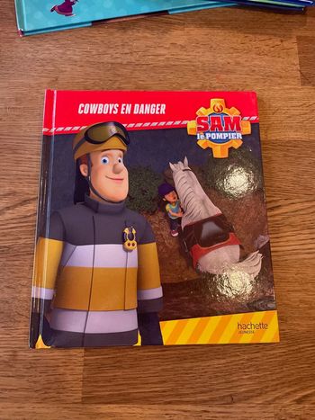 Livre Sam le pompier Cowboys en danger