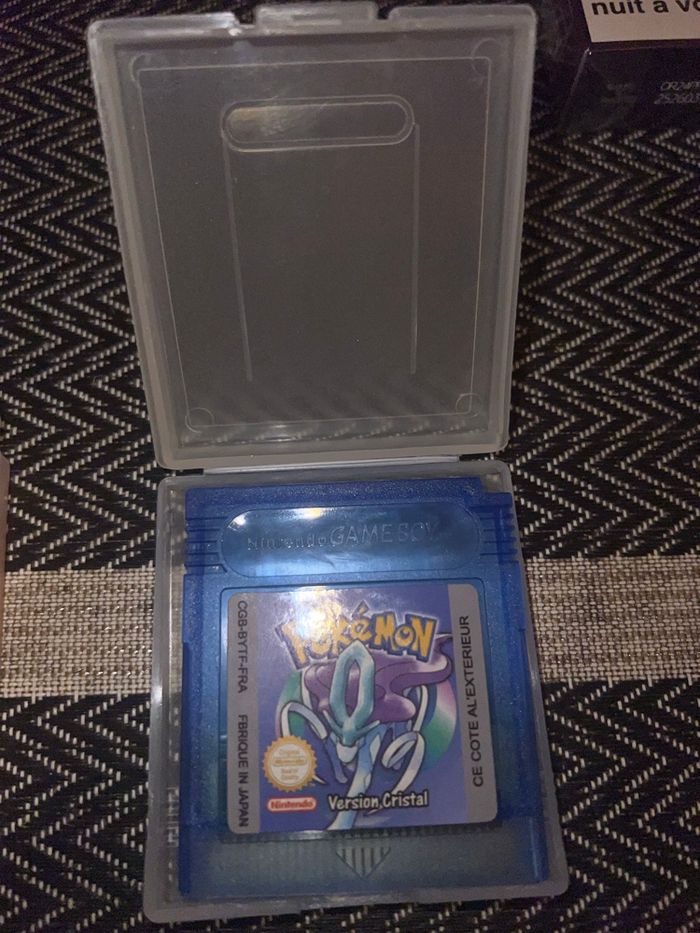 2 Jeux gameboy color Pokémon collector rare - photo numéro 2