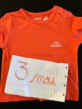 T-Shirt 3 mois