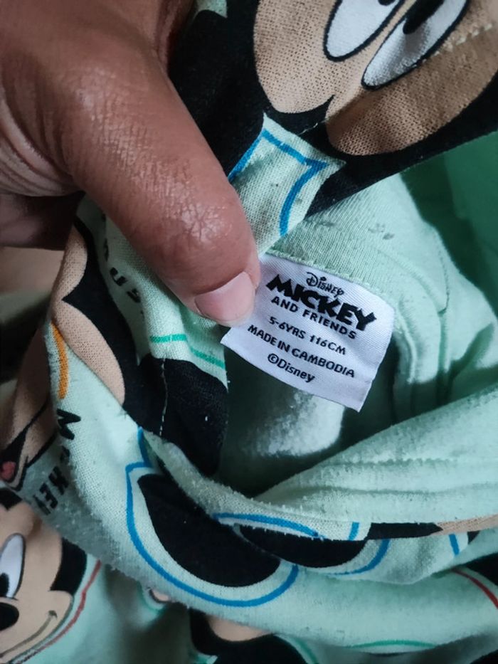 Pull à capuche pour garçon Disney Mickey 6 ans (78) - photo numéro 2
