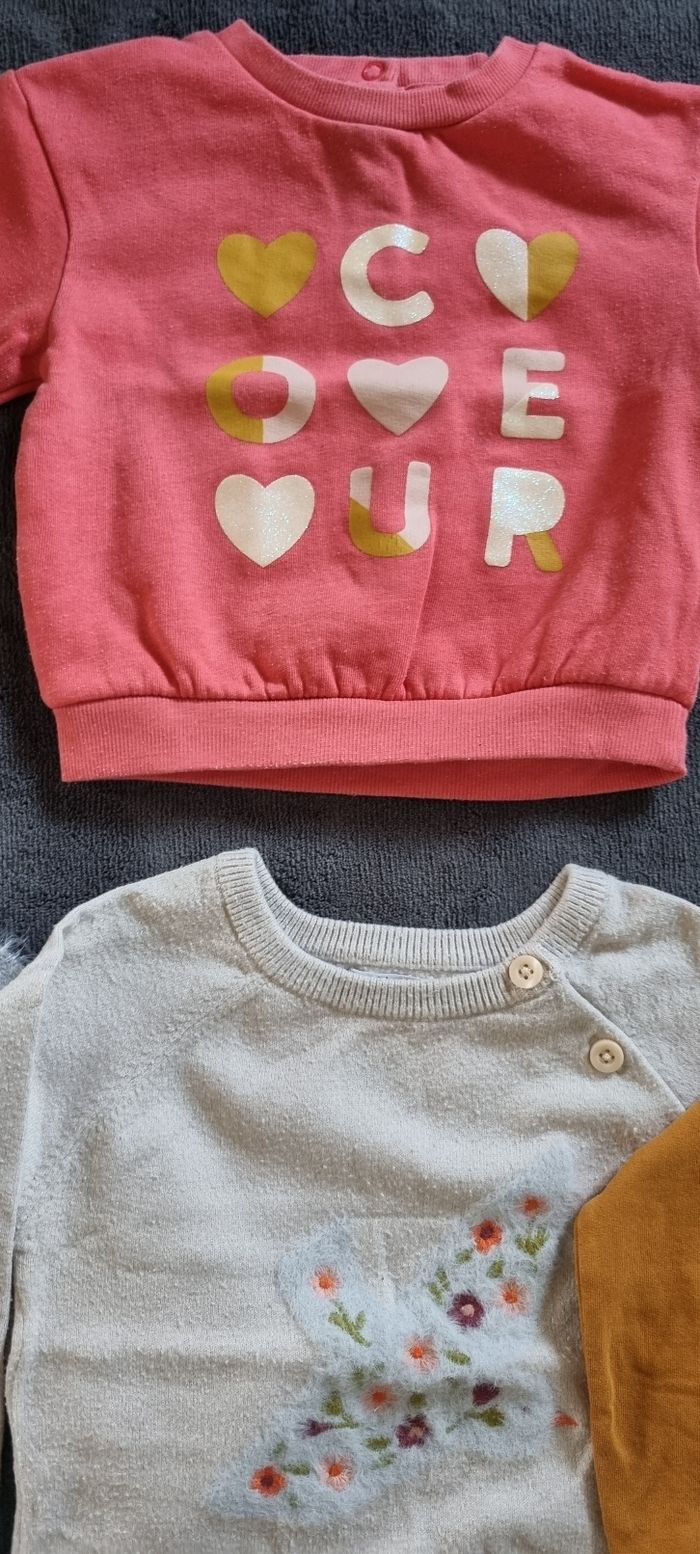 Lot pulls 24 mois fille - photo numéro 2