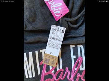 Sweat-shirt Barbie Kiabi 