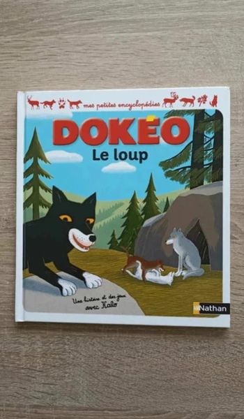 dokeo mes petites encyclopédies le loup nathan jeunesse Très bon état