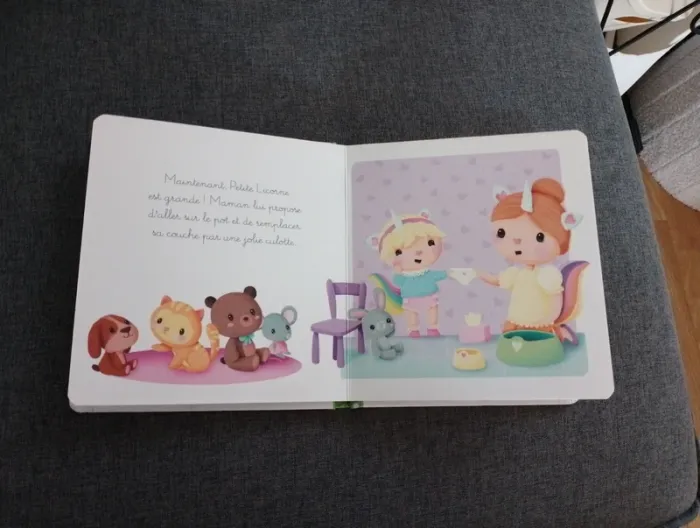Livre - Petite Licorne va sur le pot - photo numéro 2