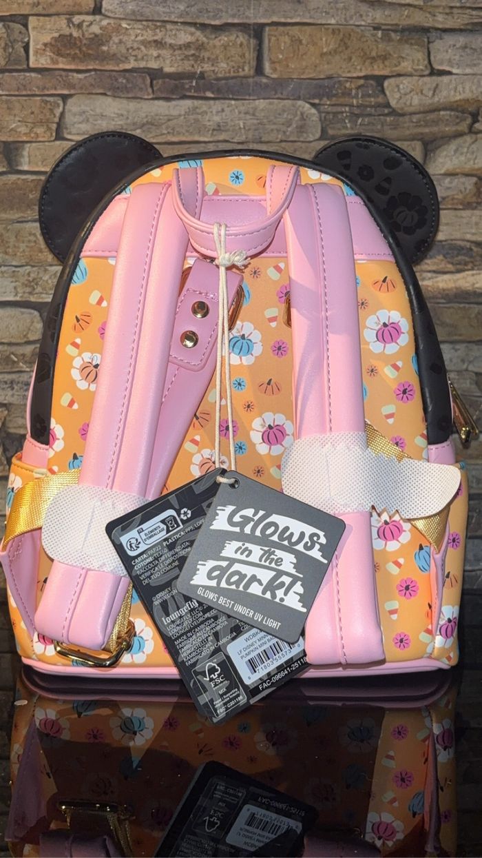Sac à sos Loungefly Minnie Citrouille - photo numéro 5