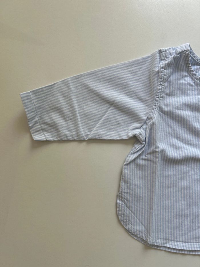 Blouse chemise La Petite Collection 6 mois - photo numéro 3