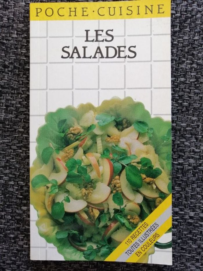 Livre Les salades en très bon état