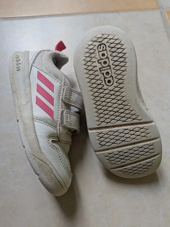 Baskets fille adidas 25 avec scratch - photo numéro 4