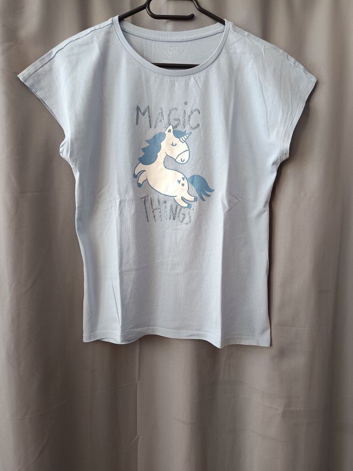 Tee-shirt fille 13/14 ans Tex - photo numéro 1