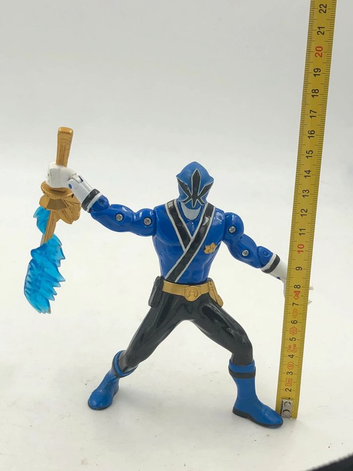 Figurine Power Rangers Samurai Katana bleu 16 cm Bandai 2011 - photo numéro 11