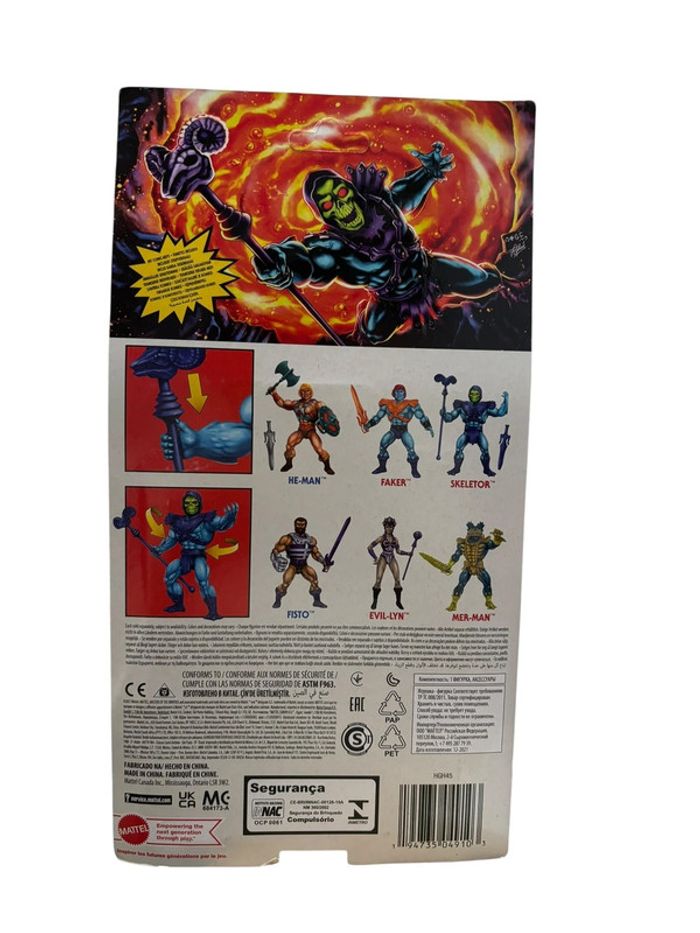 Figurine Masters Of The Universe Skeletor 15 cm Mattel neuf - photo numéro 2