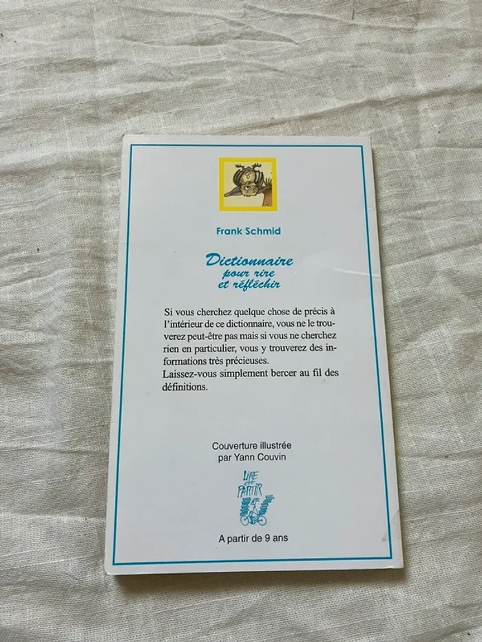 Livre enfant – Dictionnaire pour rire et réfléchir – Franck Schmid - photo numéro 4