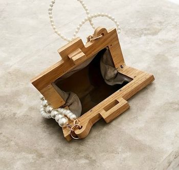 Sac en raphia tressé