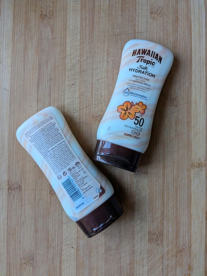 Crèmes solaire x 2 Hawaiian Tropic Hydratation 50 - photo numéro 2