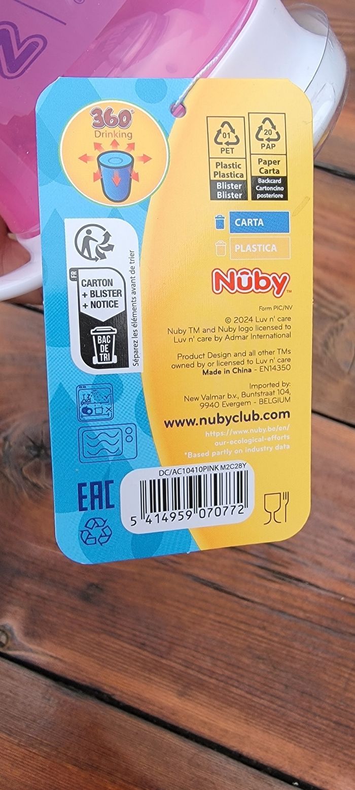 Gobelet Nûby 360 Neuf - photo numéro 2