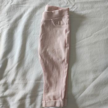 Pantalon bébé Gémo 6 mois rose