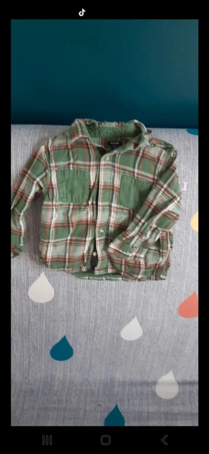 Chemise 2 ans