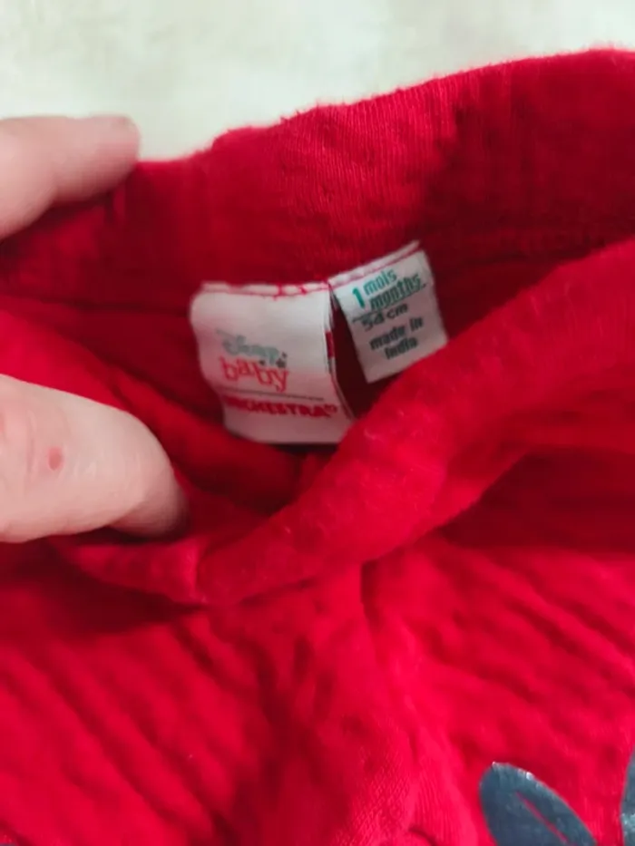 👶 Lot pantalons bébé – 1 mois – Kiabi & Disney - photo numéro 8