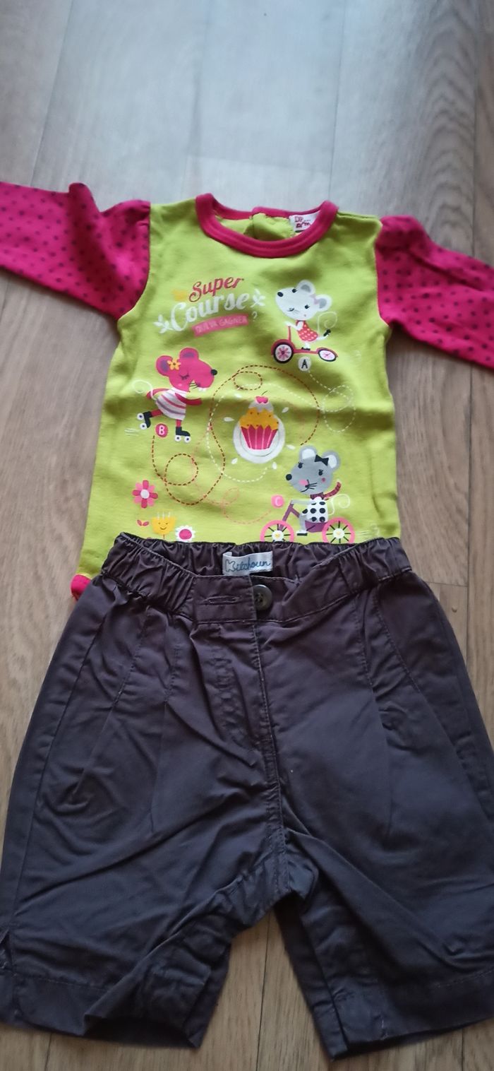 Lot short et body - photo numéro 2