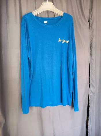tee-shirt grande taille .manches longues marque Gap (A177)