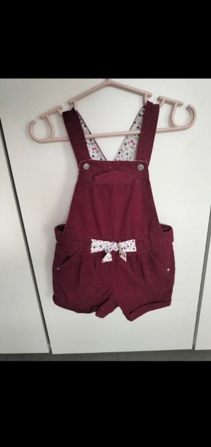 Salopette short