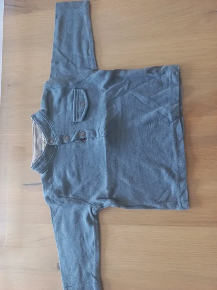 Lot 2 tee-shirts grain de blé 3 mois - photo numéro 2