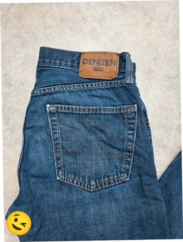 Jeans Levi's Denizen W32 FR42 L30 coupe droite bleu Homme Men pan324b - photo numéro 2