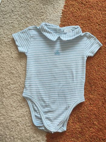 Bodie courtes manches 12-18 mois