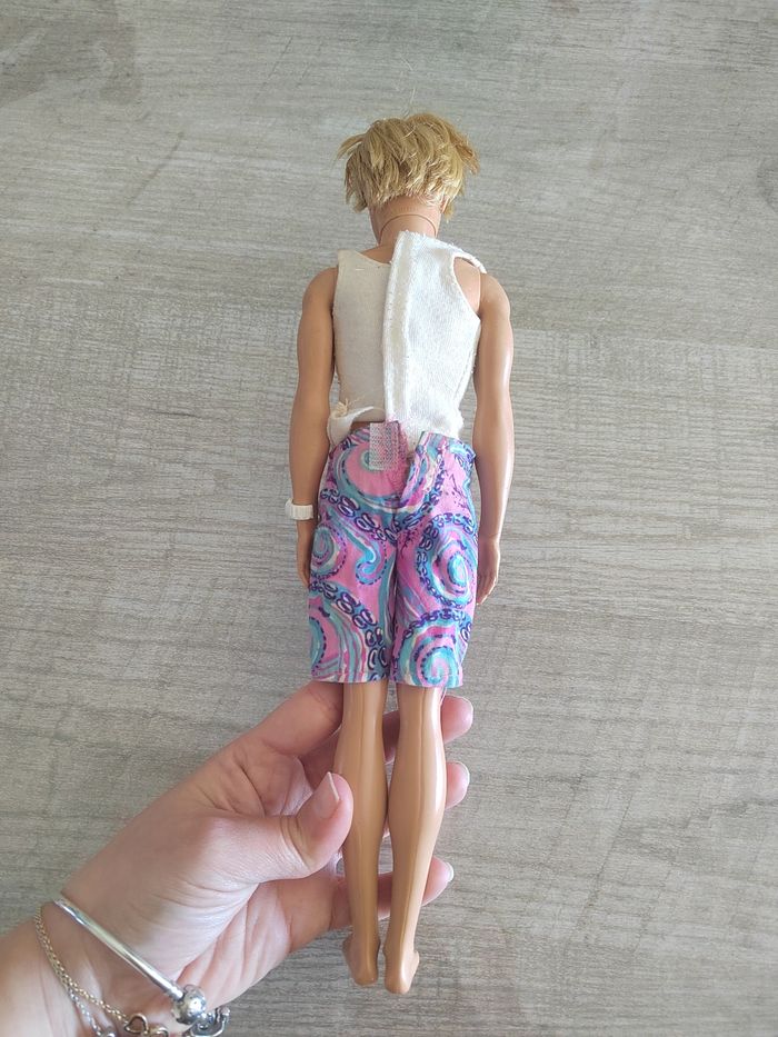 Lot poupées type Barbie + Ken + chiot – bon état - photo numéro 4