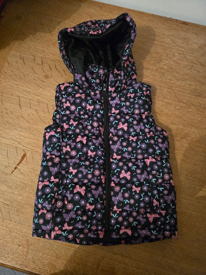 Doudoune sans manche fille.