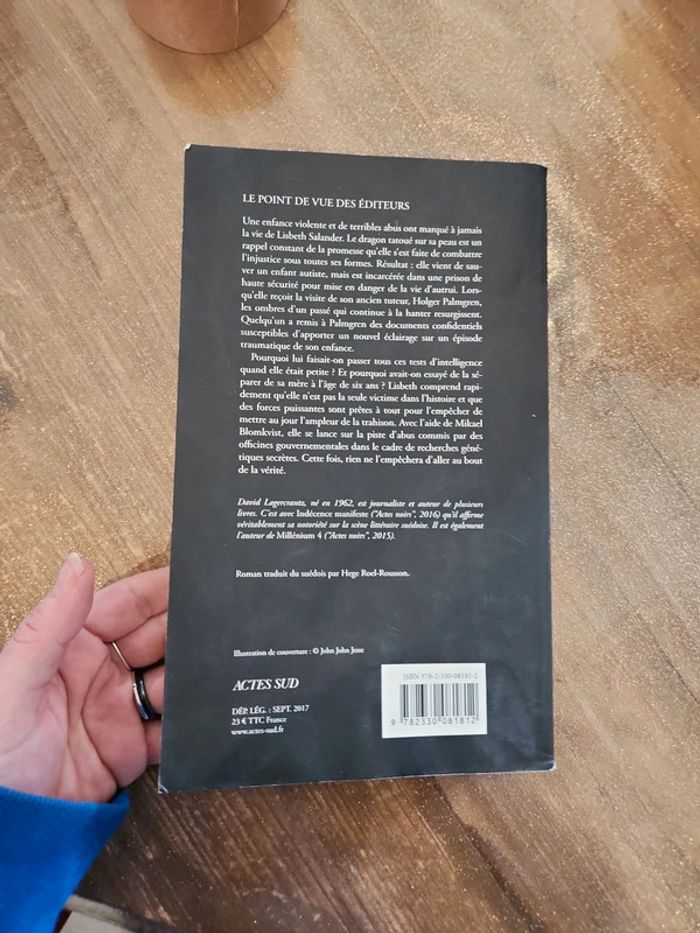 Livre Millénium 5 - photo numéro 7