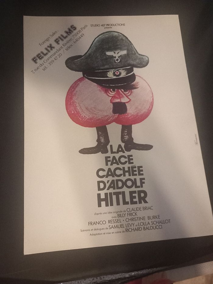 Affiche et synopsis du film la face cachée d'Adolf Hitler - photo numéro 1