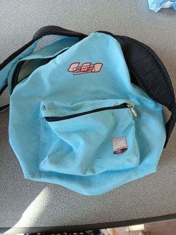 Sac à dos DDP bleu turquoise