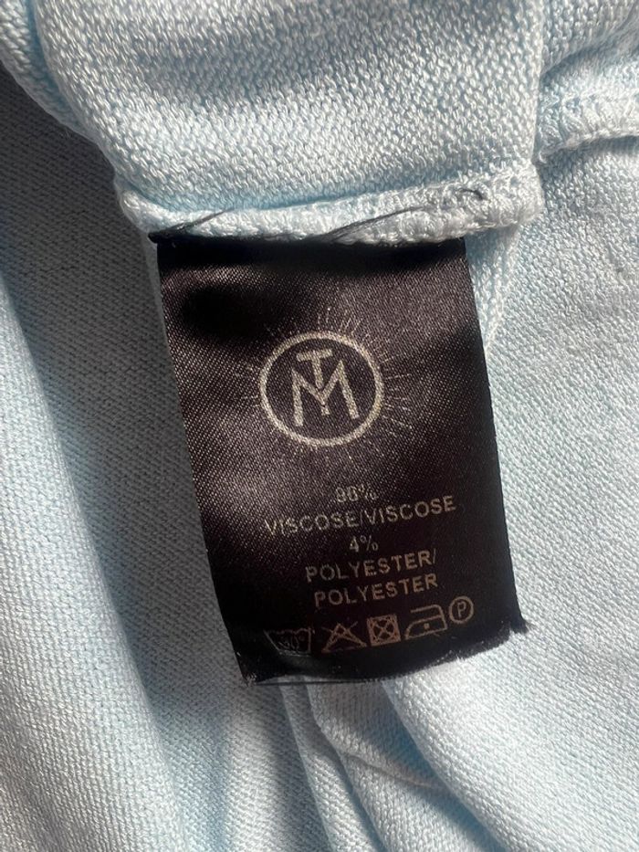 Polo homme bleu ciel Tigiano taille M - photo numéro 3