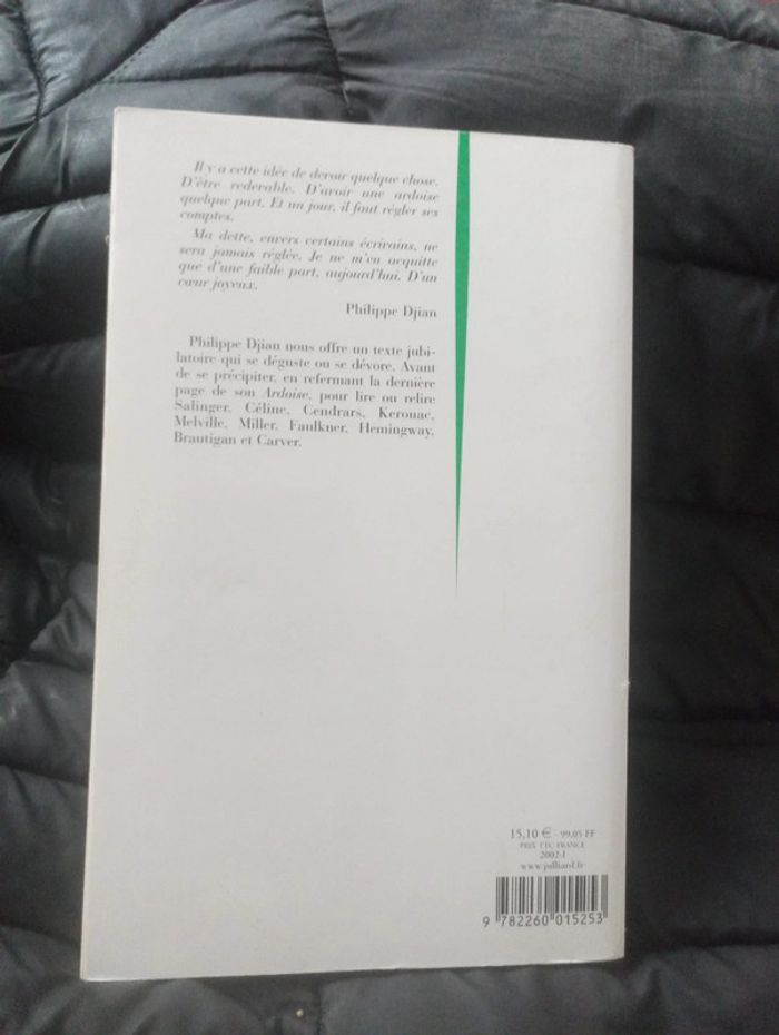 Philippe Dijian - Ardoise - photo numéro 2