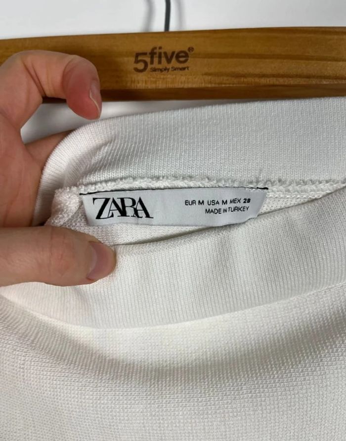Jupe patineuse/de tennis blanche Zara - photo numéro 3